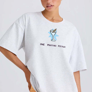'One Martini Please' Coastal Cocktail Tshirt