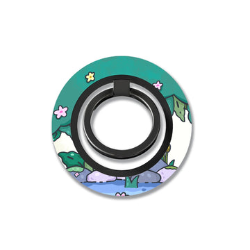 Gone Fishing Goose Magnetic Ring Holder