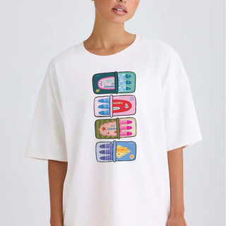 Sardine Tins Coastal Tshirt