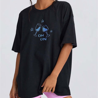 'Cin Cin' Wine Cocktail Tshirt