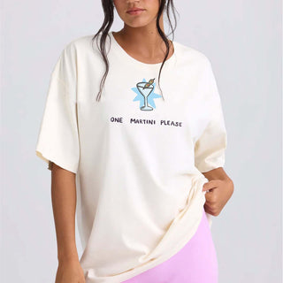 'One Martini Please' Coastal Cocktail Tshirt