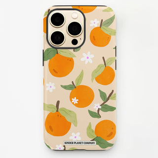Cottagecore Orange Tough Phone Case