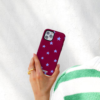 Burgundy Skies Tough Phone Case