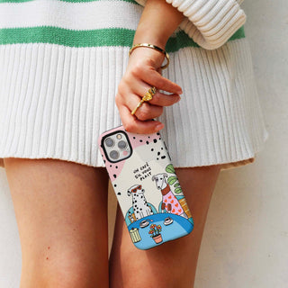 Un Cafe Sil Vous Plait Dog Tough Phone Case