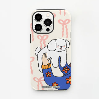 My Dog Bows Tough Phone Case