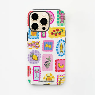 Italian Stamps Tough Phone Case