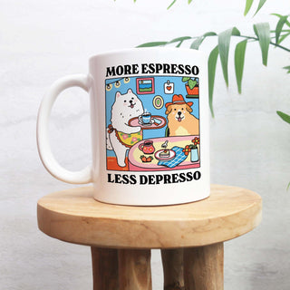 'More Espresso' Dog Mug