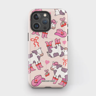 'New Boot Goofin' Pink Cow Tough Magsafe Phone Case