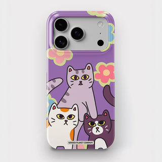 Three Little Cats Snap Phone Case