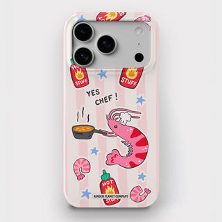 Yes Chef Pink Shrimp Tough Magsafe Phone Case
