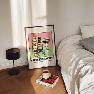 'Espresso Martini' Recipe Cocktail Print
