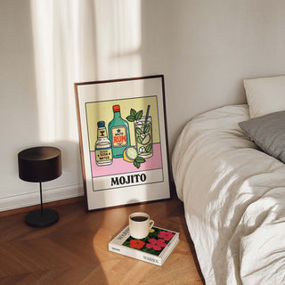 'Mojito' Recipe Cocktail Print
