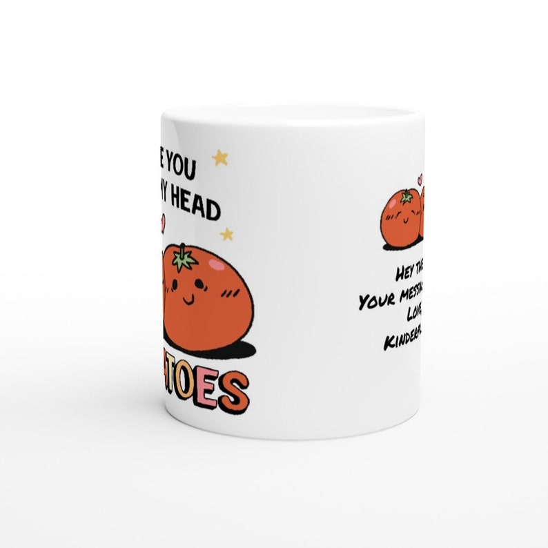 Custom 'I Love You From My Head To-Ma-Toes' Mug