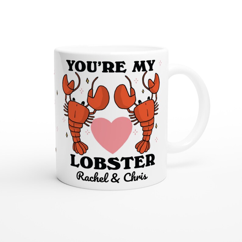 Custom 'You're my Lobster' Mug