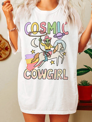 'Cosmic Cowgirl' T-shirt