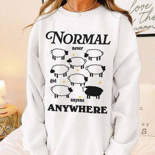 'Normal' Sheep Sweatshirt