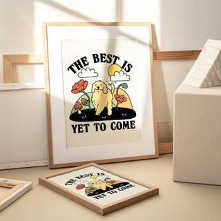 ‘The Best’ Dog Print