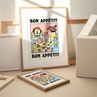 'Bon Appetit' Dog Print