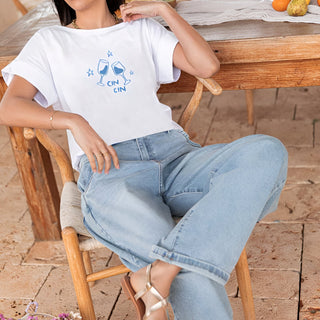 'Cin Cin' Wine Cocktail Tshirt