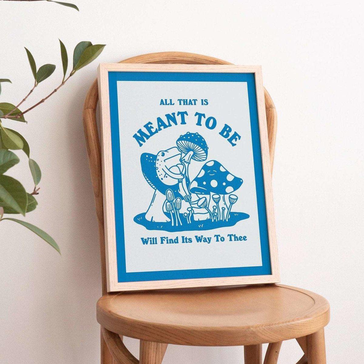 'All That Is Meant To Be' Print - Art Prints - Kinder Planet Company