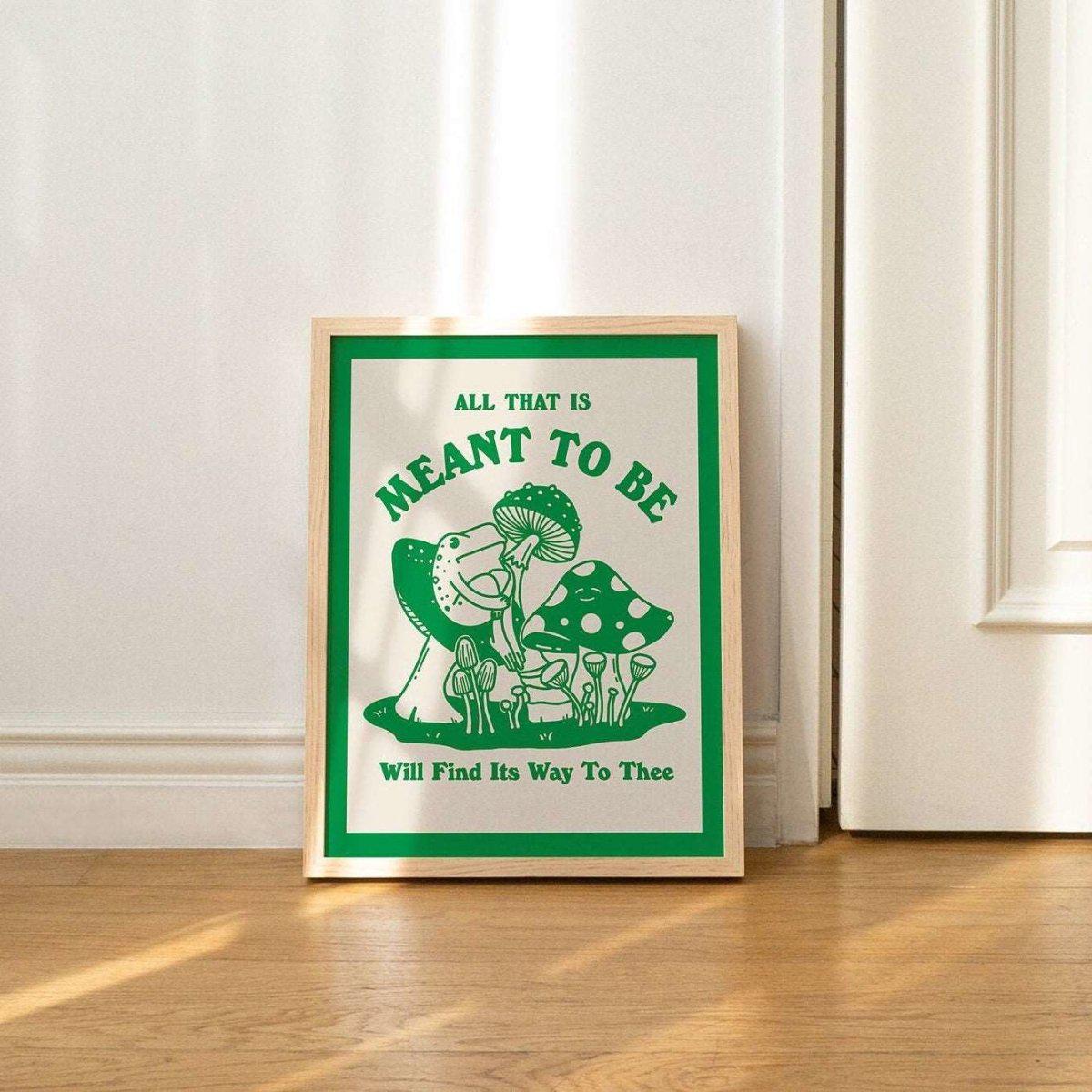 'All That Is Meant To Be' Print - Art Prints - Kinder Planet Company