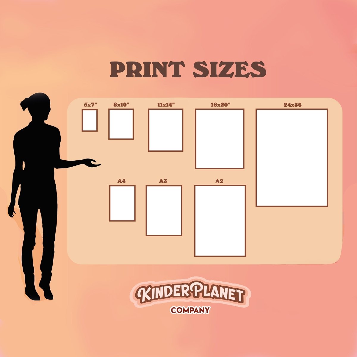 Framed "All That is Meant to Be" Print - Framed Prints - Kinder Planet Company