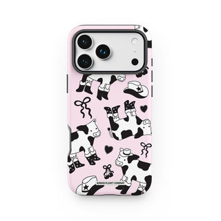 New Boot Goofin' Black Cow Phone Case