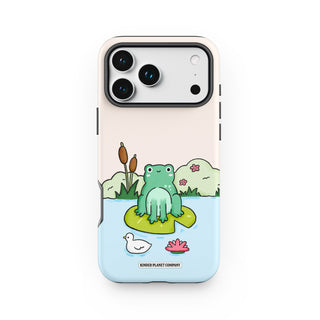 Sitting Pretty Frog Phone Case – Kinder Planet Company Sitting Pretty Frog Phone Case – Kinder Planet Company