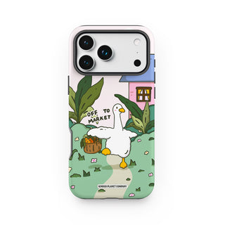 Off To Market Goose Phone Case