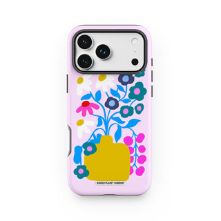 Abstract Pink Bloom Phone Case