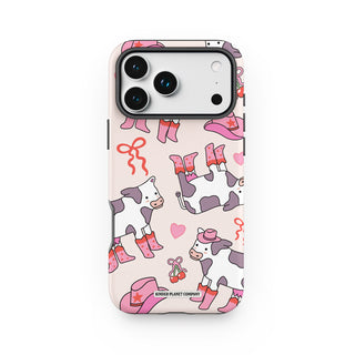 New Boot Goofin' Pink Cow Phone Case