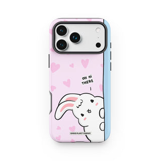 Oh Hi There Pink Bunny Phone Case
