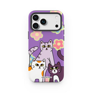 Three Little Cats Phone Case