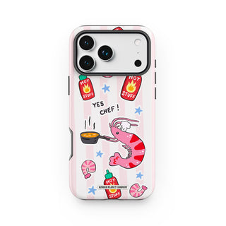 Yes Chef Pink Shrimp Phone Case
