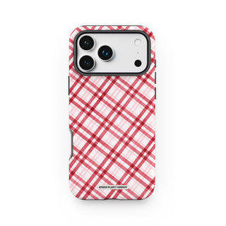 Cherry Plaid Phone Case