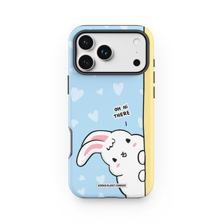 Oh Hi There Blue Bunny Phone Case