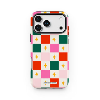 Retro Checkerboard Phone Case