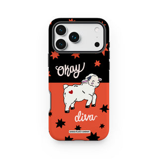 Okay Diva - Sunset Edition Sheep Phone Case