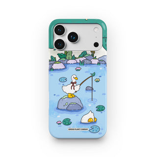 Gone Fishing Goose Phone Case