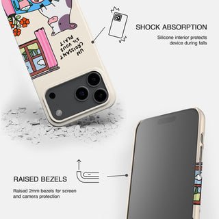 Un Croissant Sil Vous Plait Cow Phone Case