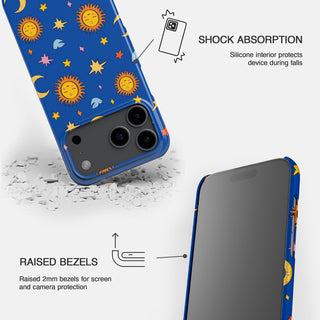 Repeating Sun Tarot Phone Case