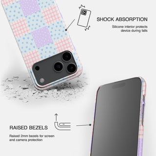 Kawaii Patchwork Quilt Phone Case