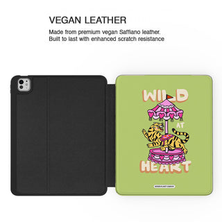 Wild At Heart Sage Green - iPad Pro 13 (8th Gen) - Vegan leather.jpg