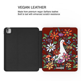 Goose in Bloom - iPad Pro 13 (8th Gen) - Vegan leather.jpg