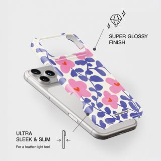 Abstract Flowers Phone Case