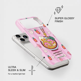 Hopelessly Ramentic - Pink Phone Case