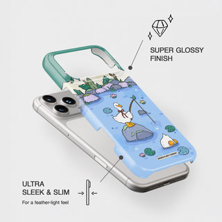 Gone Fishing Goose Phone Case