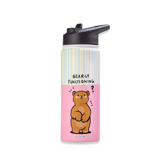 Bear Ly Functioning Stainless Steel Water Bottle 18oz