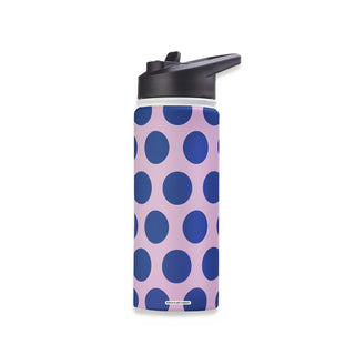 Blueberry Bubble Stainless Steel Water Bottle 18oz