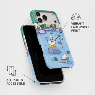Gone Fishing Goose Phone Case